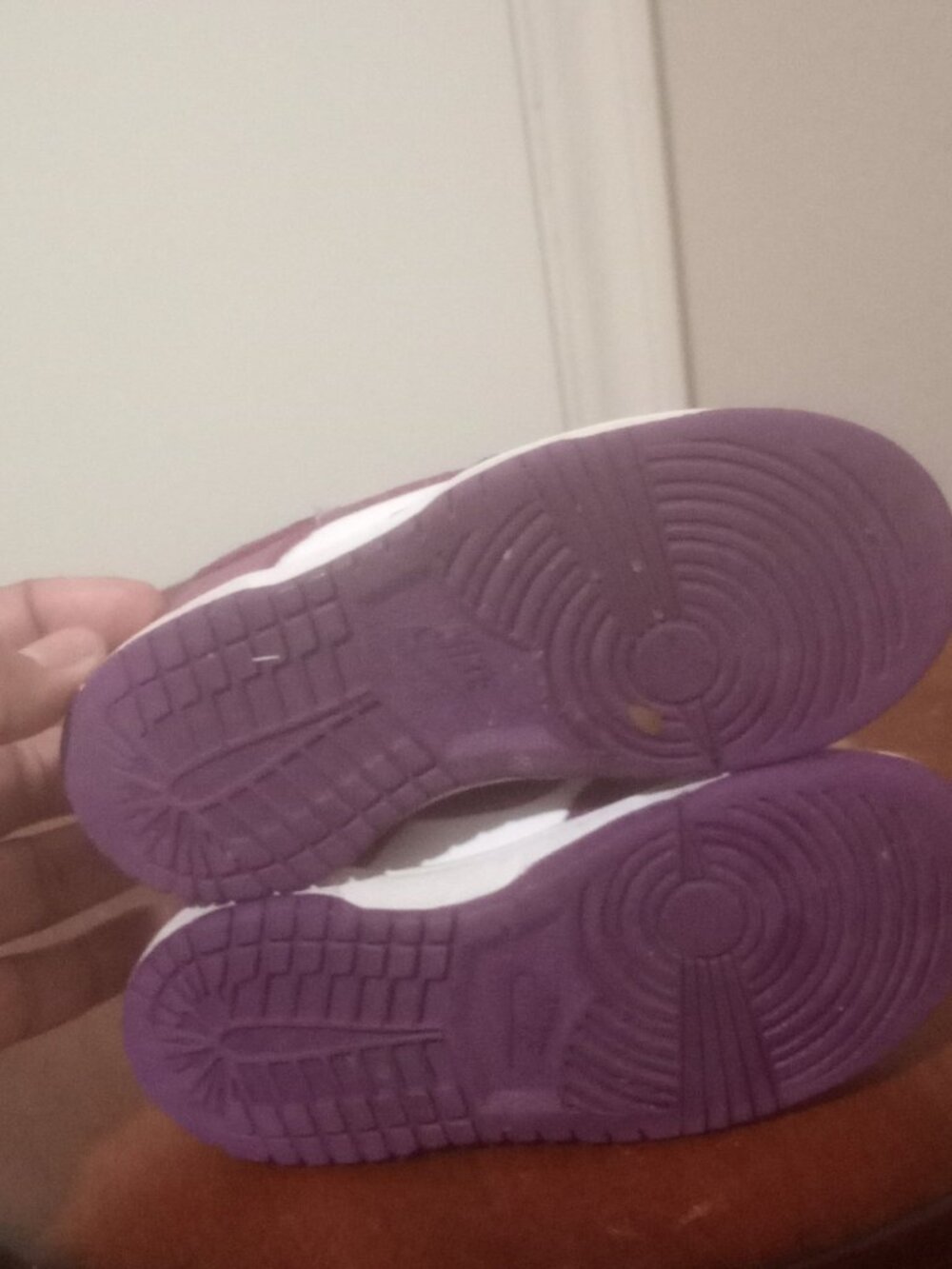 Nike Dunk Low Viotech Purple Sneakers Kids Toddler Size 9C (FB9107-110) - Picture 3 of 12